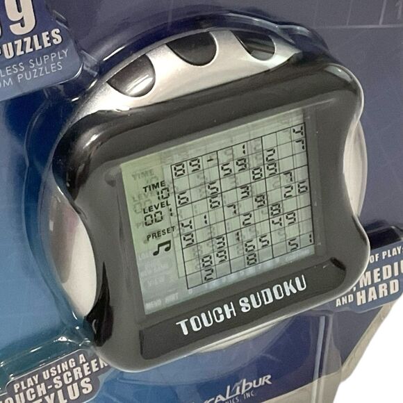 Touch Screen Sudoku Multi-Player Electronic Handheld Game Brand New in Package - Picture 4 of 9